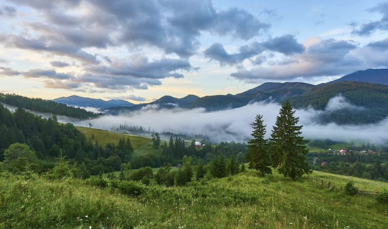 Речення про Карпати для школярів